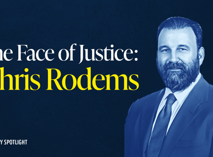The Face of Justice Lawyer Spotlight: Meet Chris Rodems, Bully Fighter