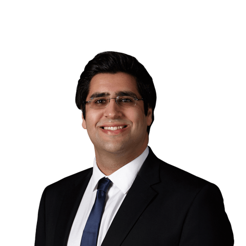 Headshot of Abdul Khan Tareen, an Washington D.C personal injury lawyer from Morgan & Morgan