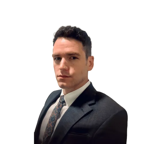 Headshot of Joshua Theus, a TN-based personal injury lawyer at Morgan & Morgan