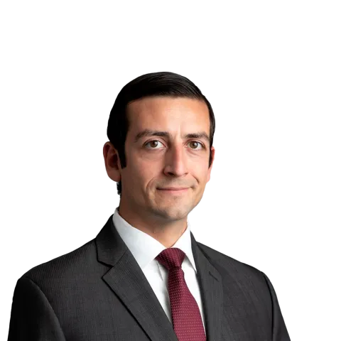 Headshot of Andrew Chambarry, a NJ-based personal injury lawyer at Morgan & Morgan