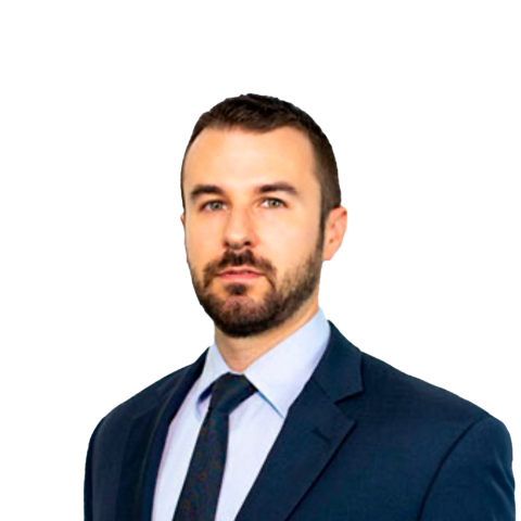 Headshot of Trevor Thomson, a FL-based personal injury lawyer at Morgan & Morgan