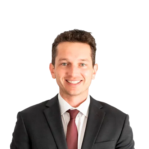 Headshot of Erich Tomkinson, a CA-based personal injury lawyer at Morgan & Morgan