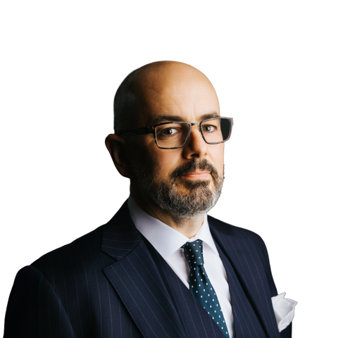 Headshot of H. Luke Mitcheson, a MA-based personal injury lawyer at Morgan & Morgan