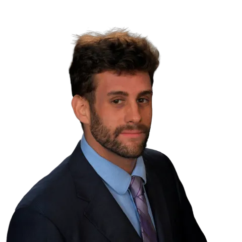 Headshot of Lior Millman, a MA-based personal injury lawyer at Morgan & Morgan
