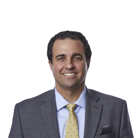 Headshot of Gregory R. Schmitz, a FL-based personal injury lawyer at Morgan & Morgan