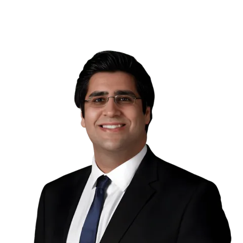Headshot of Abdul Khan-Tareen, a DC-based personal injury lawyer at Morgan & Morgan