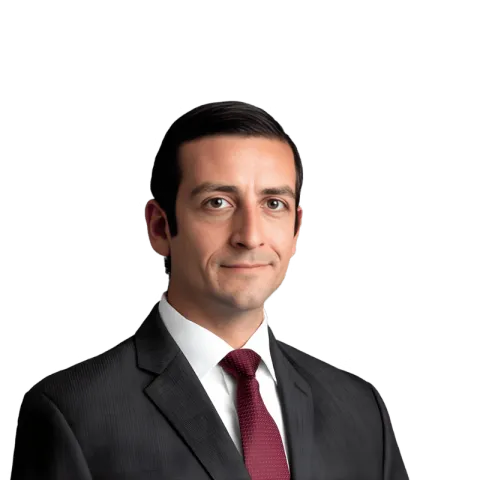 Headshot of Andrew Chambarry, a NJ-based personal injury lawyer at Morgan & Morgan