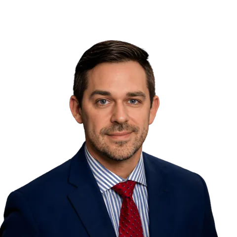 Headshot of Brandon W. Smith, a IN-based personal injury lawyer at Morgan & Morgan