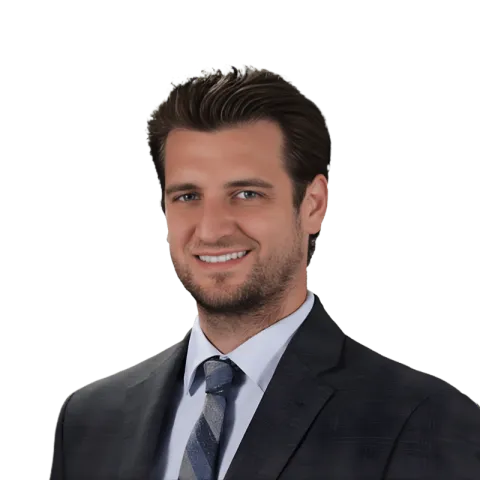 Headshot of Brett Windecker, a MI-based personal injury lawyer at Morgan & Morgan