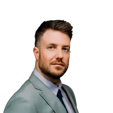 Headshot of Brian Brumfield, a CA-based personal injury lawyer at Morgan & Morgan