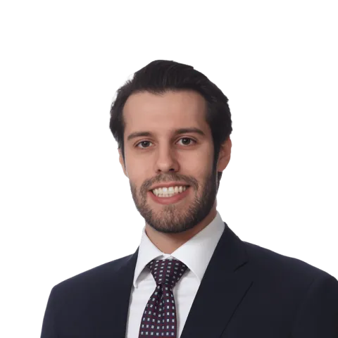 Headshot of Caio Formenti, a TX-based personal injury lawyer at Morgan & Morgan
