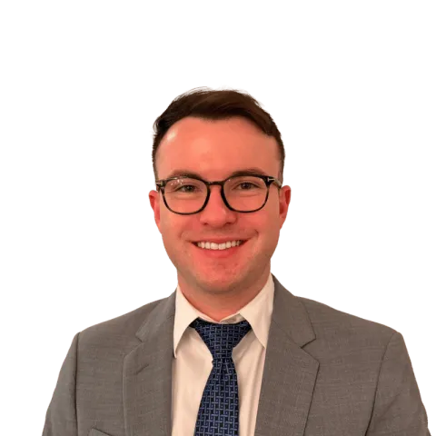 Headshot of Carter Gibb, a TN-based personal injury lawyer at Morgan & Morgan
