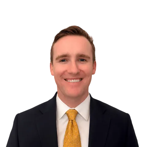 Headshot of Collin Manning, a MA-based personal injury lawyer at Morgan & Morgan