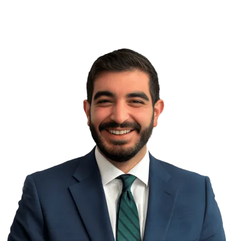 Headshot of Elie Maalouf, a MA-based personal injury lawyer at Morgan & Morgan