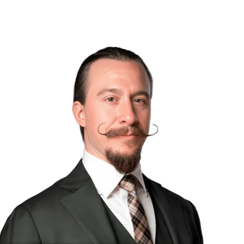 Headshot of Erik Stenberg, a CA-based personal injury lawyer at Morgan & Morgan