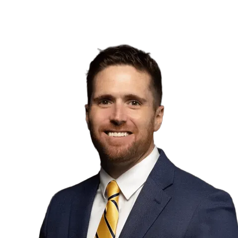 Headshot of J.A. Sowell, a KY-based personal injury lawyer at Morgan & Morgan
