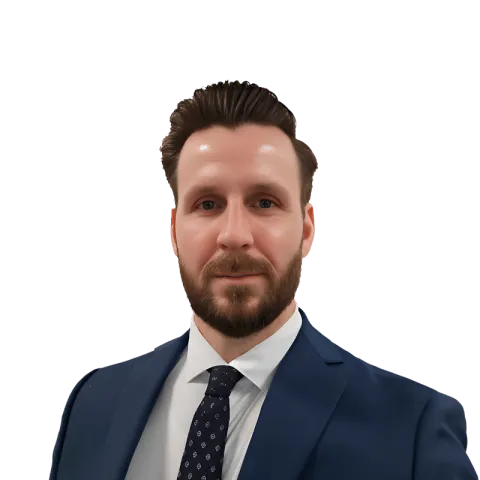 Headshot of James Schaefers, a CA-based personal injury lawyer at Morgan & Morgan