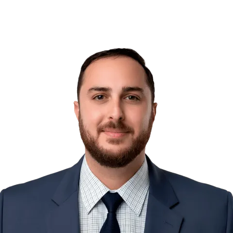 Headshot of Jordan Wysocki, a CA-based personal injury lawyer at Morgan & Morgan