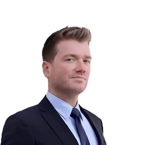 Headshot of Kevin Corrigan, a CA-based personal injury lawyer at Morgan & Morgan