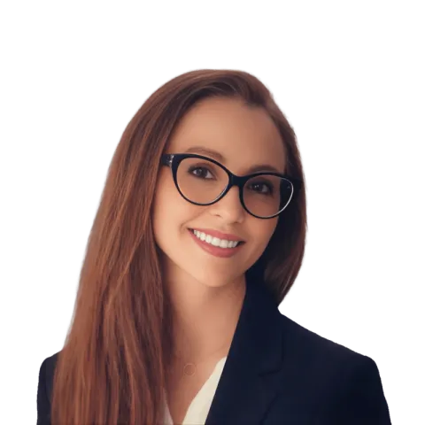 Headshot of Lauren Pcholinski, a FL-based personal injury lawyer at Morgan & Morgan