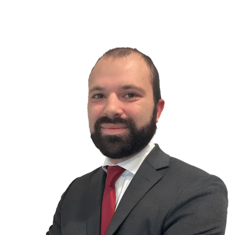 Headshot of RJ Whitehill, a MO-based personal injury lawyer at Morgan & Morgan