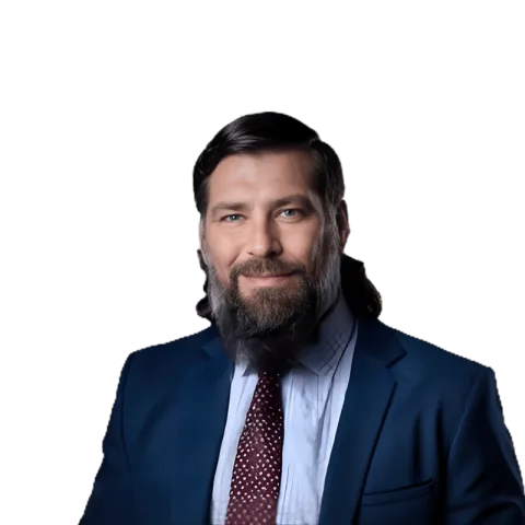 Headshot of Ryan Carroll, a PA-based personal injury lawyer at Morgan & Morgan