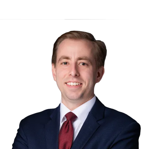 Headshot of Cody M. Allen, a GA-based personal injury lawyer at Morgan & Morgan
