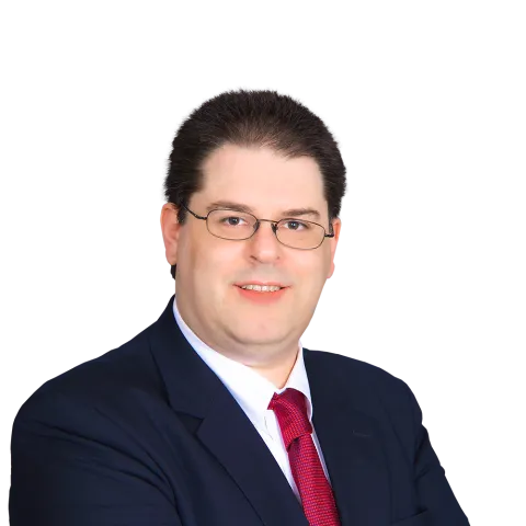 Headshot of Frederick Strong, a CT-based personal injury lawyer at Morgan & Morgan