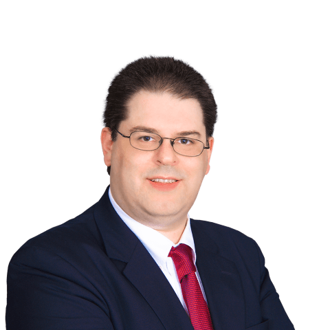 Headshot of Frederick Strong, a Norwalk-based mass tort litigation lawyer at Morgan & Morgan