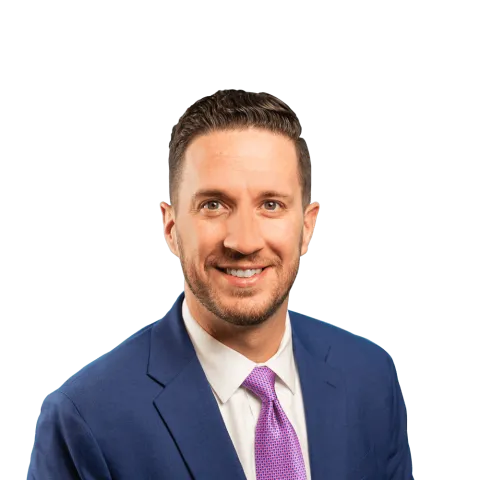 Headshot of J. Matthew French, a MO-based personal injury lawyer at Morgan & Morgan