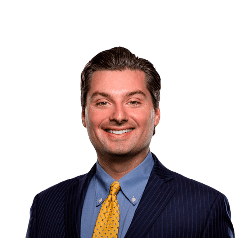 Headshot of Connor J. Gilbert, a Boston-based car accident and auto injury lawyer at Morgan & Morgan