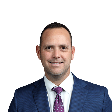 Headshot of James D. Arnold, Jr., a Tampa-based personal injury lawyer from Morgan & Morgan