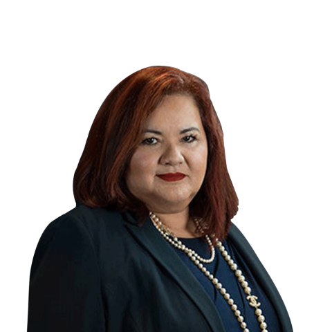 Headshot of Velma Jones, a FL-based personal injury lawyer at Morgan & Morgan
