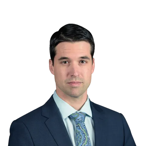 Headshot of Lawrence Gonzalez, II, a FL-based personal injury lawyer at Morgan & Morgan