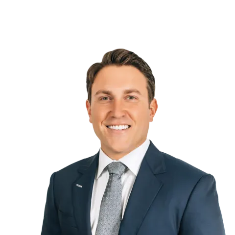 Headshot of Evan Rosenberg, a GA-based personal injury lawyer at Morgan & Morgan