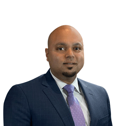 Headshot of Varun Ramnarine, a FL-based personal injury lawyer at Morgan & Morgan