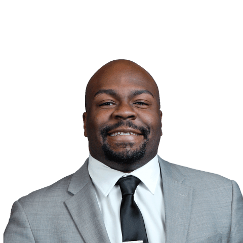 Headshot of Quinton E. Thompson, a Memphis-based personal injury lawyer at Morgan & Morgan