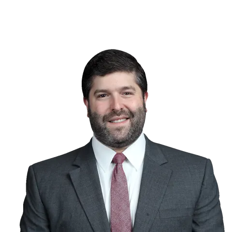 Headshot of Jonathan Louis May, a TN-based personal injury lawyer at Morgan & Morgan