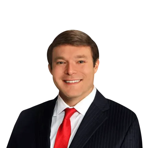 Headshot of R. Walker Garrett, a GA-based personal injury lawyer at Morgan & Morgan