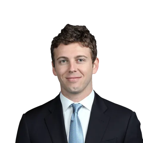 Headshot of Dillon Brozyna, a MA-based personal injury lawyer at Morgan & Morgan