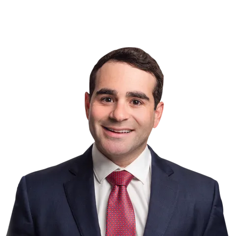 Headshot of Corey Portnoy, a FL-based personal injury lawyer at Morgan & Morgan