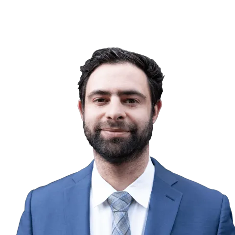 Headshot of Alexander Bylinkin, a New York City-based premises liability and slip and fall lawyer at Morgan & Morgan