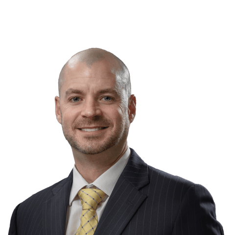 Headshot of Andrew Boughrum, a New York City-based personal injury lawyer at Morgan & Morgan