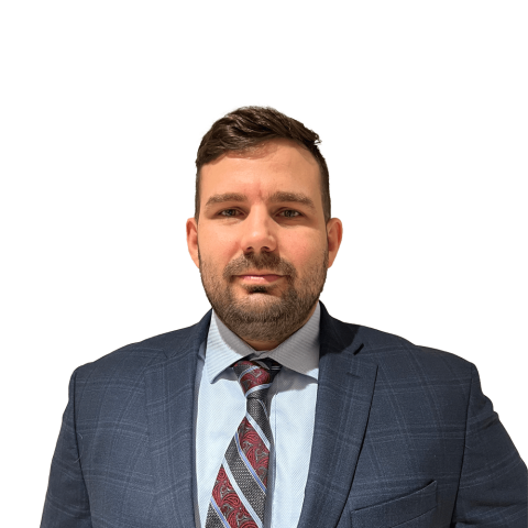Headshot of Andrew Rollins, a FL-based personal injury lawyer at Morgan & Morgan