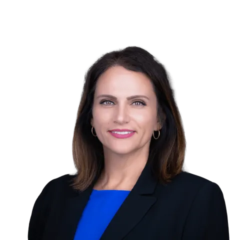 Headshot of Angela C. Agostino, a FL-based personal injury lawyer at Morgan & Morgan