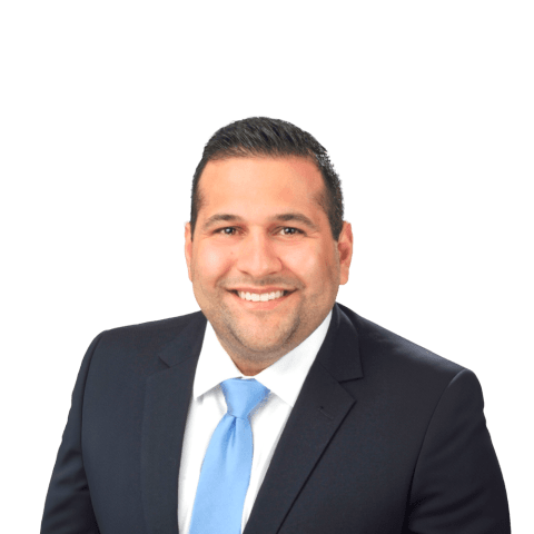 Headshot of Austin Hiffa, a Alpharetta-based personal injury lawyer at Morgan & Morgan