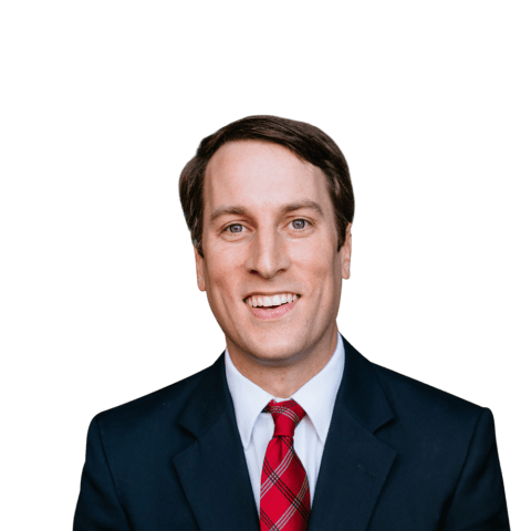 Headshot of Benjamin Adams, a Charleston-based personal injury lawyer at Morgan & Morgan