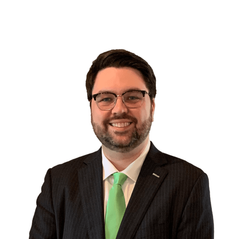 Headshot of Billy Collins, an Alpharetta-based personal injury lawyer from Morgan & Morgan