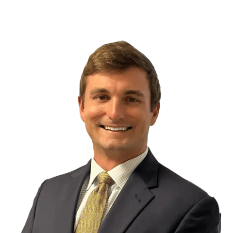 Headshot of Connor McCrory Brock, a FL-based personal injury lawyer at Morgan & Morgan