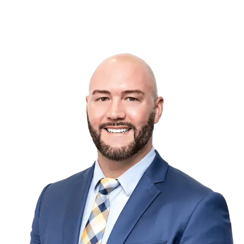 Headshot of Dustin P. Keeney, a FL-based personal injury lawyer at Morgan & Morgan
